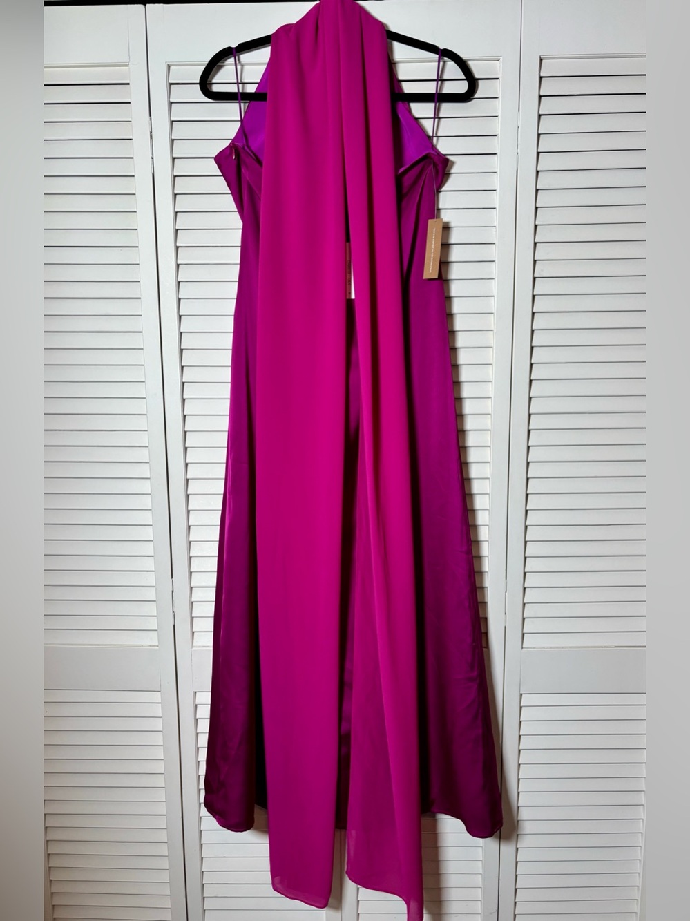 NWT O.P.T Alessia Elegant  Orchid Dress Size Medium - Picture 7 of 9